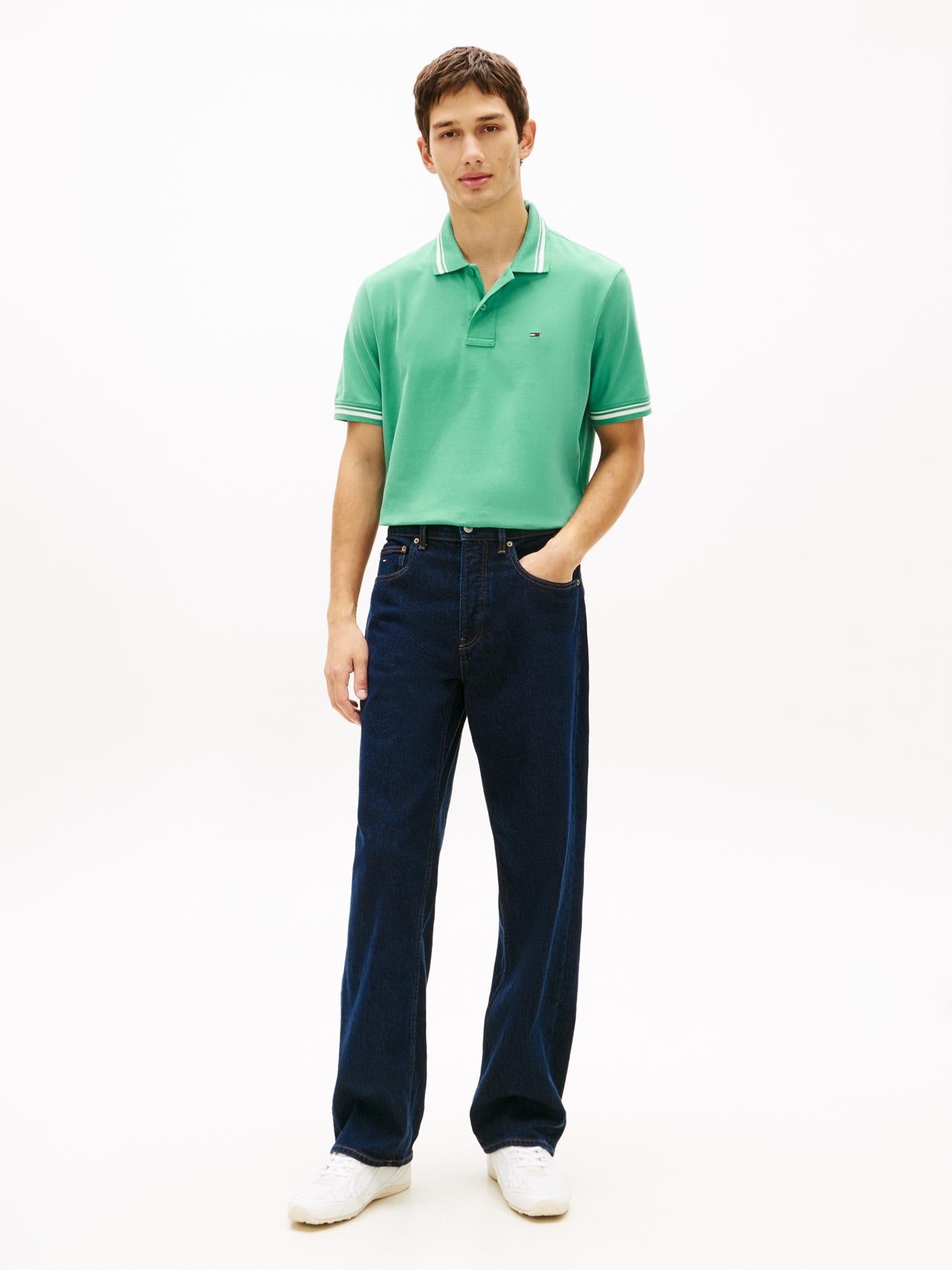 Poloshirt Tommy Hilfiger Mangas Cortas Liso para Caballeros