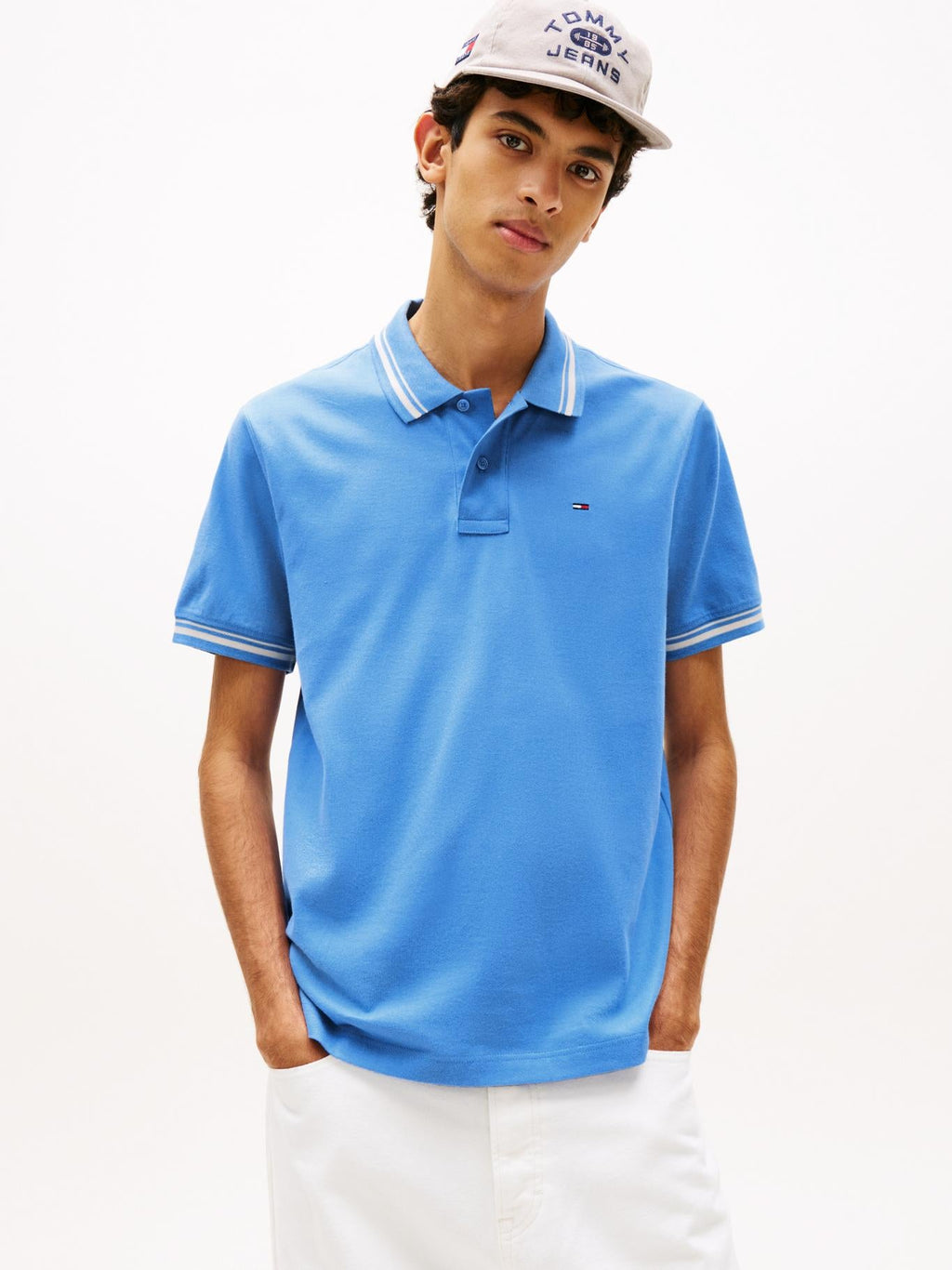 Poloshirt Tommy Hilfiger Mangas Cortas Liso para Caballeros