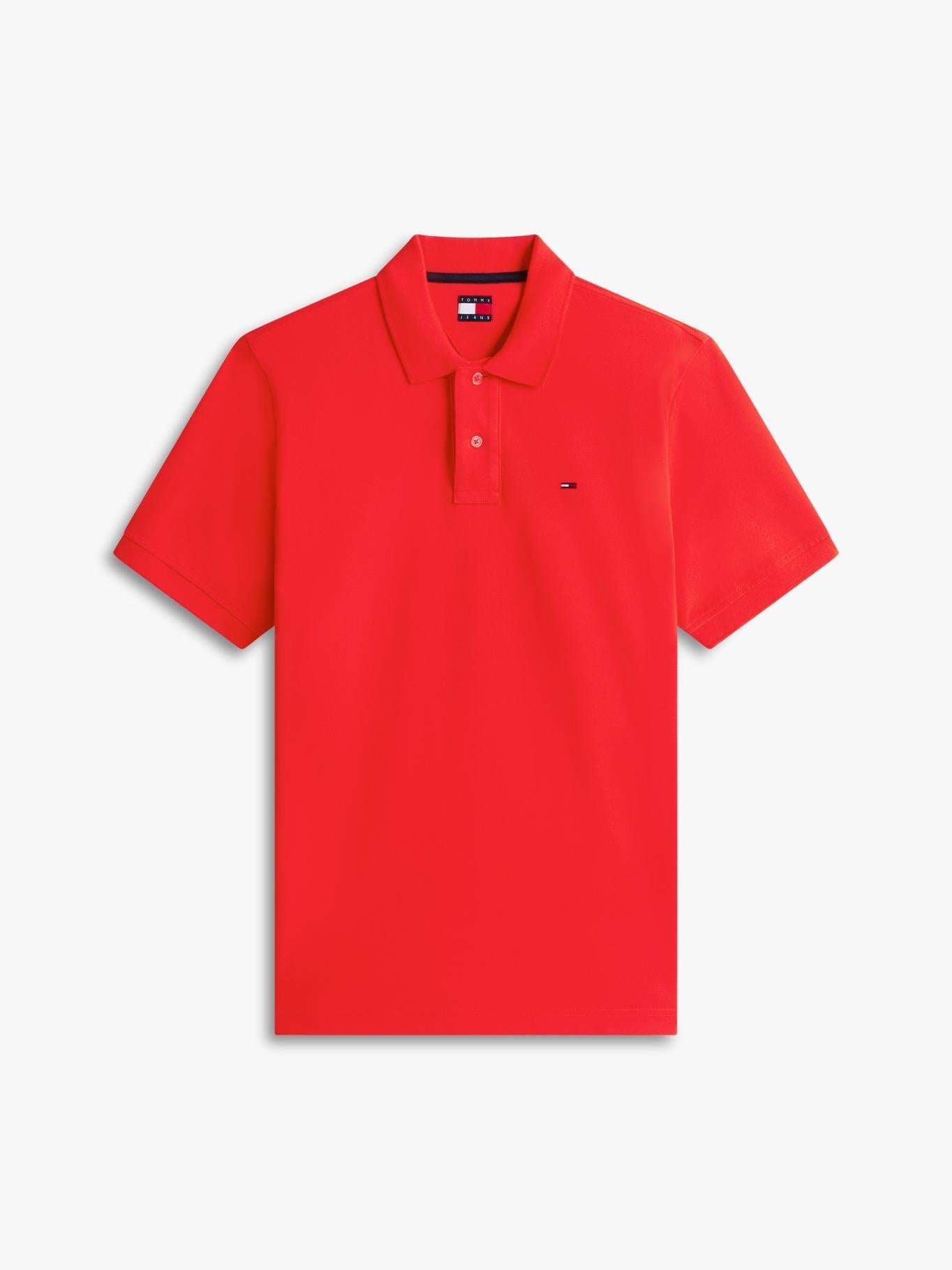 Poloshirt Tommy Jeans Mangas Cortas Liso para Caballeros