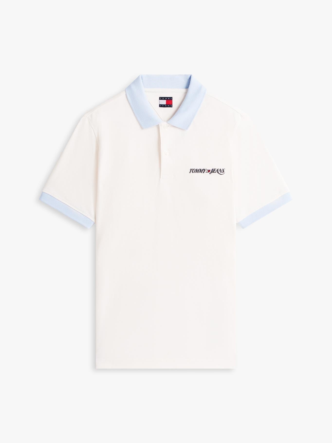 Poloshirt Tommy Jeans Mangas Cortas Liso para Caballeros