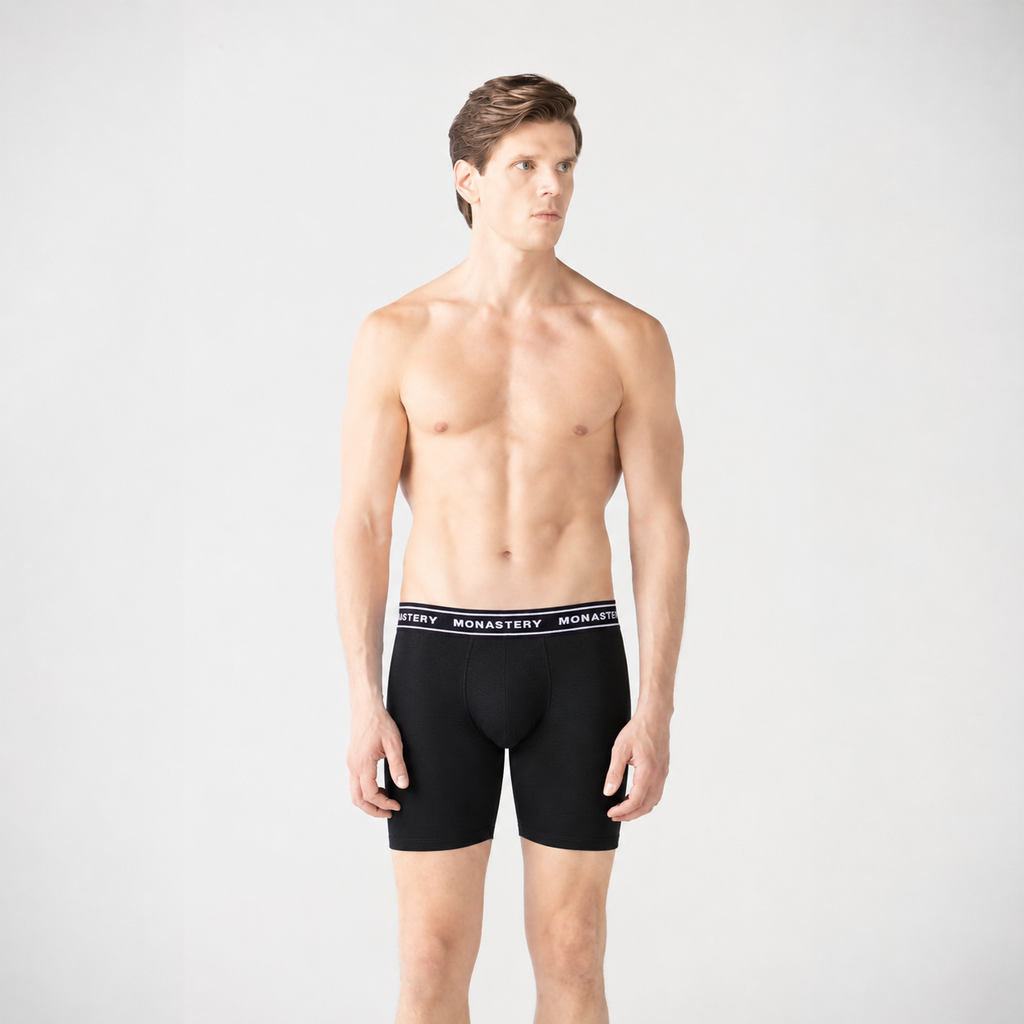 Boxer men, color/material negro, marca Monastery – vista 1