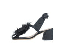 Zapatos Mai Square Sandals Black LC