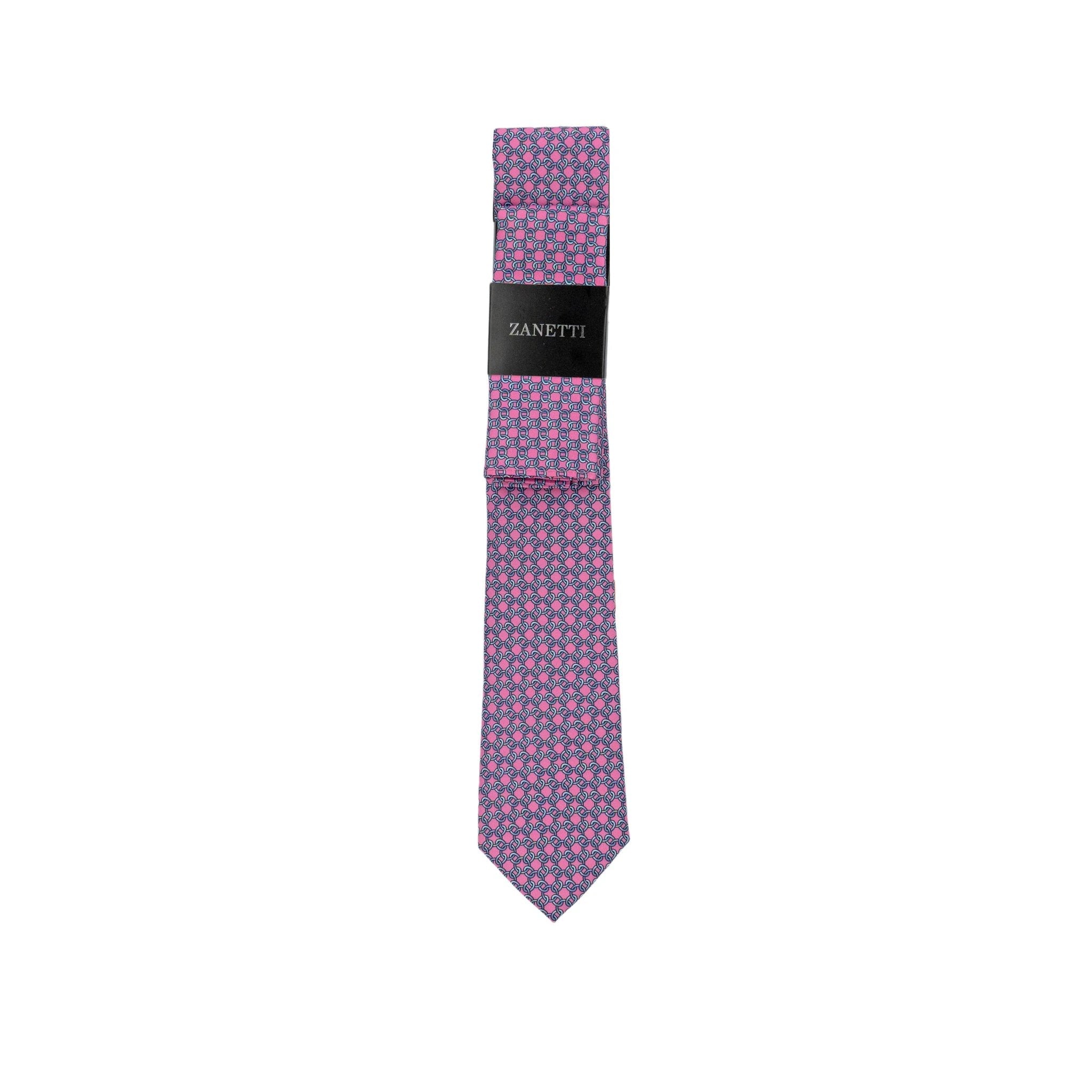 Corbata y Pañuelo Zanetti Set P/ Caballeros by Zanetti