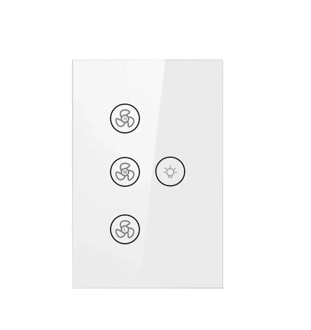 Interruptor Inteligente WiFi p/ Ventilador de Techo