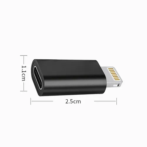 Adaptador De Audio Y Micrófono Tipo C a Lighting