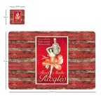 Individuales Reversibles set de 6 rectangular 41*27 cm + 6 Portavasos Ricqlés