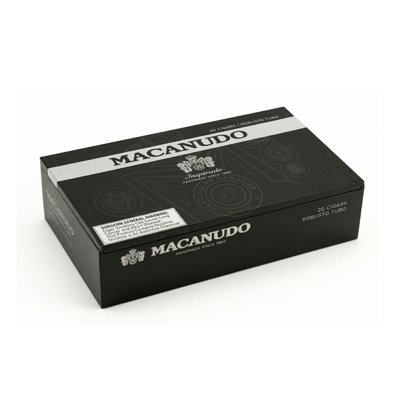 Macanudo Inspirado Black Tubo Robusto de 20