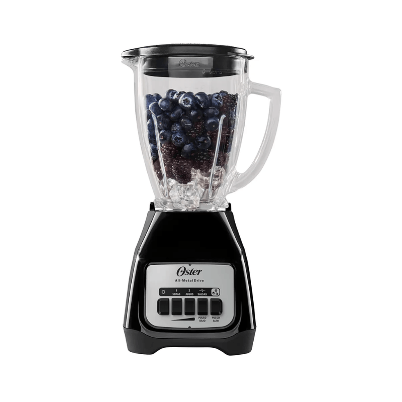 Licuadora Oster M/BLSTKAG-BPB 2 Velocidades con Vaso de Vidrio Negra