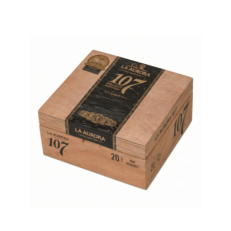 La Aurora 107 Maduro Robusto de 20