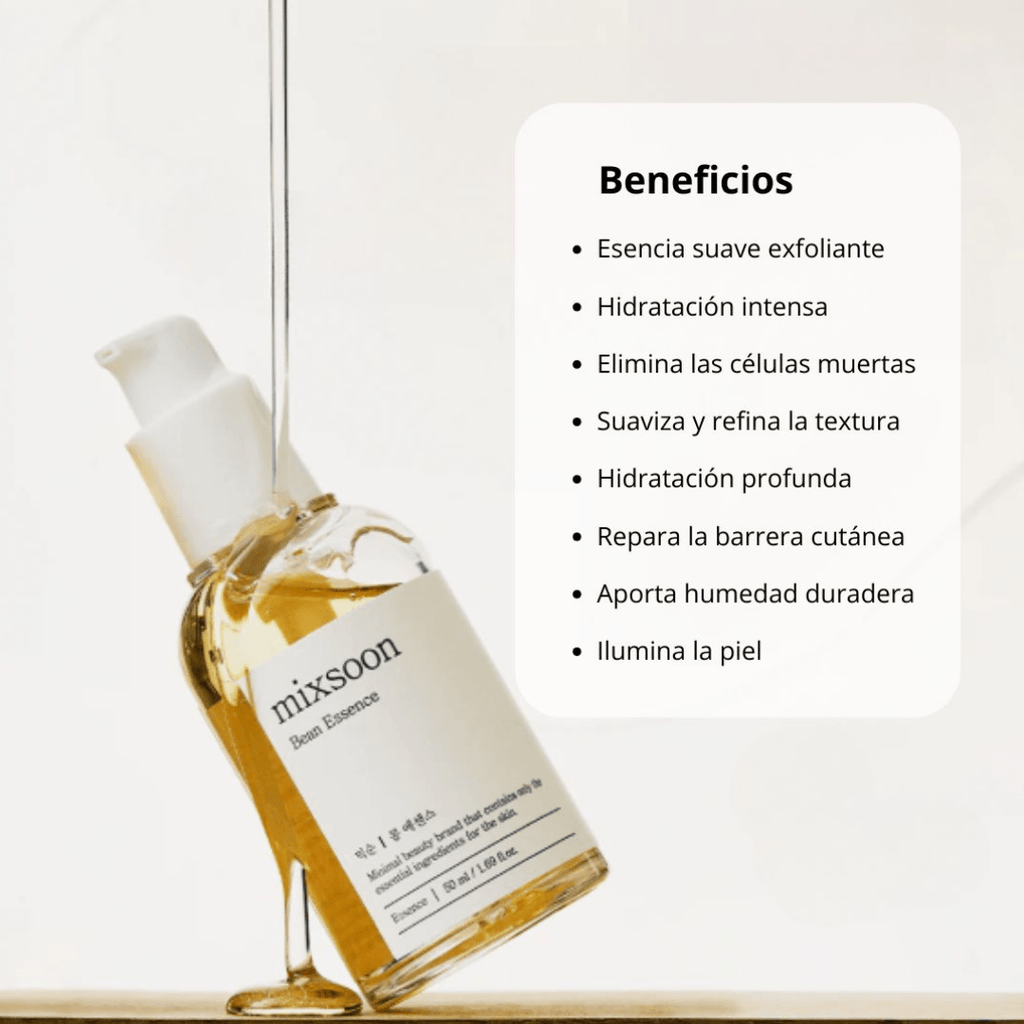 Esencia Facial MIXSOON Bean Hidratante y Nutritiva 50ml