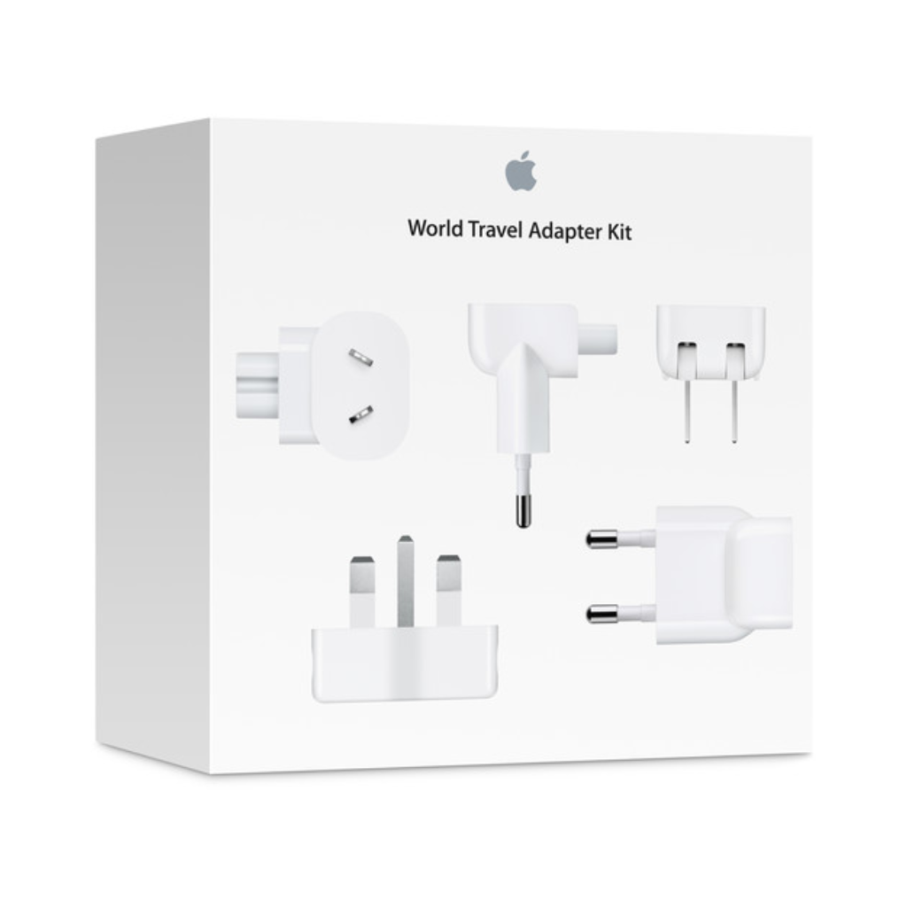 ADAPTADOR APPLE WORLD TRAVEL POWER ADAPTER PLUG KIT