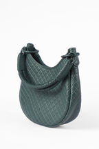 Saddle Shoulder Bag, Green