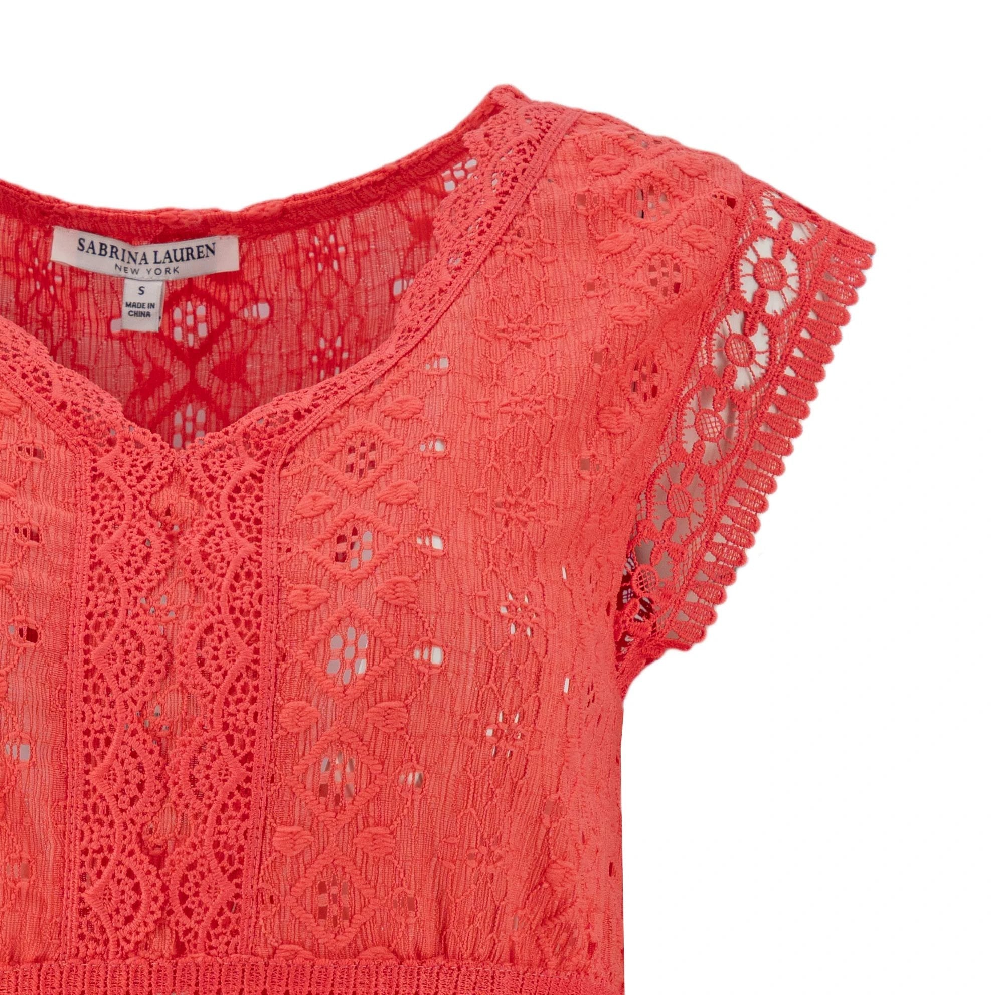 Blusa Sabrina Lauren Encaje Para Damas by Sg Tops
