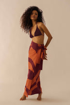Sarong Geo Tropical