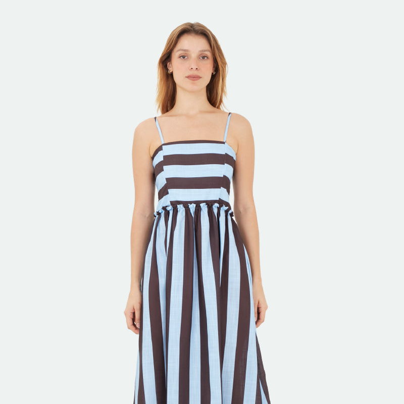 Dress, color/material marrón, marca Mercedes Campuzano – vista 1
