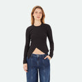 Sweatshirt, color/material negro, marca Mercedes Campuzano – vista 1