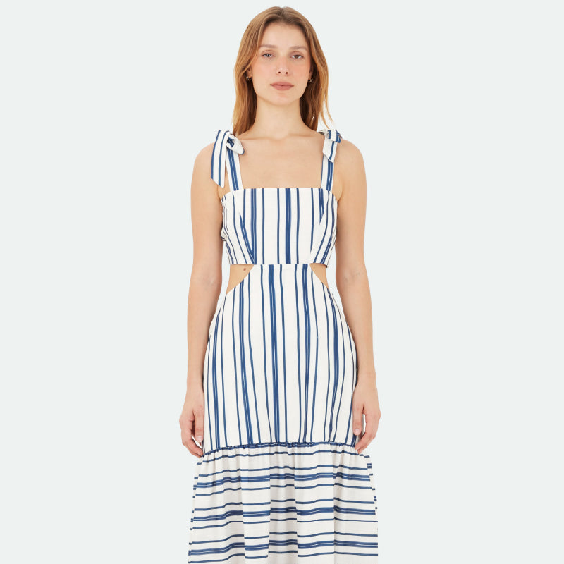 Dress, color/material azul, marca Mercedes Campuzano – vista 1
