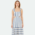 Dress, color/material azul, marca Mercedes Campuzano – vista 1