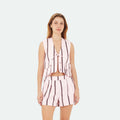 Vests, color/material rosado, marca Mercedes Campuzano – vista 1