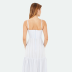 Dress, color/material coral, marca Mercedes Campuzano – vista 3