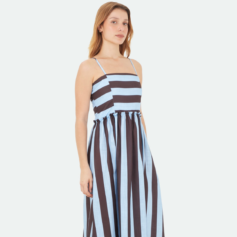 Dress, color/material marrón, marca Mercedes Campuzano – vista 2