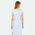 Dress, color/material azul, marca Mercedes Campuzano – vista 3