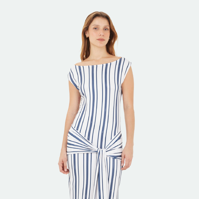 Dress, color/material azul, marca Mercedes Campuzano – vista 1