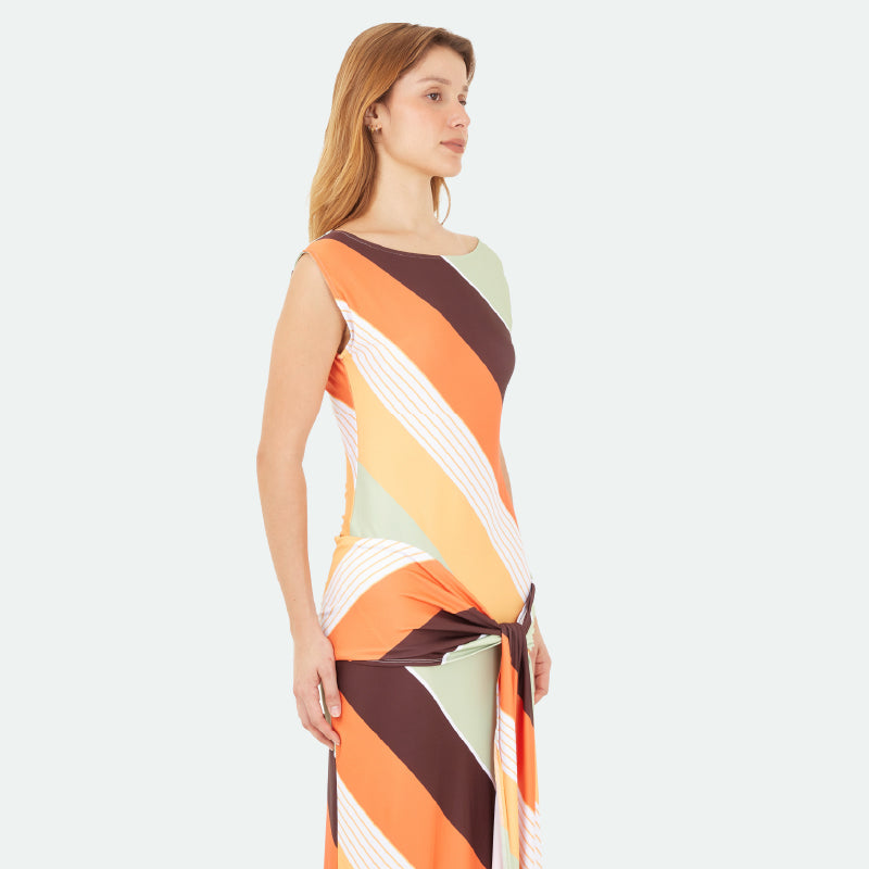 Dress, color/material multicolor, marca Mercedes Campuzano – vista 2