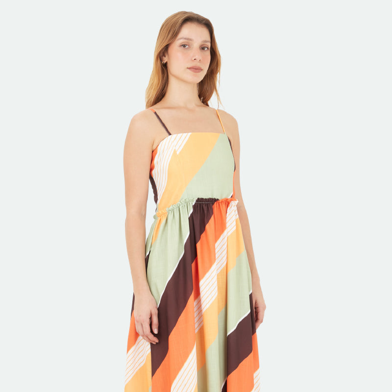 Dress, color/material multicolor, marca Mercedes Campuzano – vista 2
