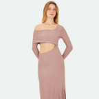Dress, color/material marrón, marca Mercedes Campuzano – vista 1