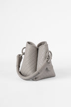 Tulip Mini Bucket Bag, Marble Gray