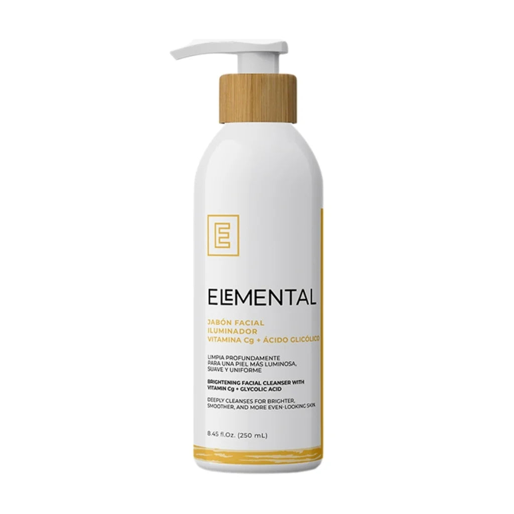 ELEMENTAL JABON FACIAL ILUMINADOR CON VITC+AG 100ml