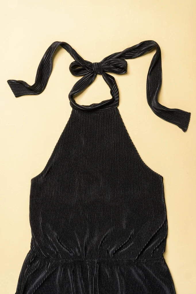 BH ENTERIZO HALTER PLISADO 8511.