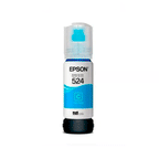BOTELLA DE TINTA EPSON (T524) PARA L15150/L15160/L6490 CYAN