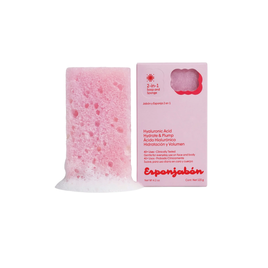 ESPONJABON BARRA - ACIDO HIALURONICO 4.2 OZ