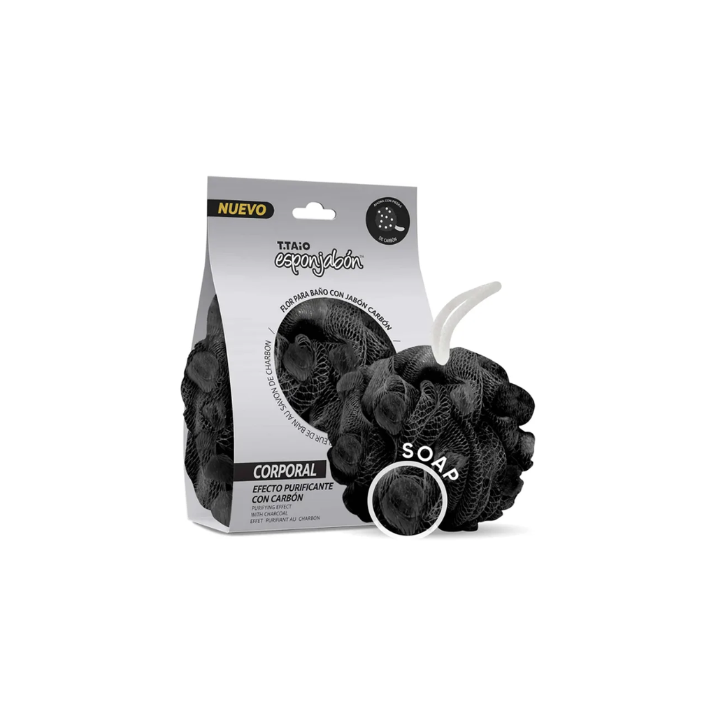 ESPONJABON  BORLA DE BAÑO - CARBON ACTIVADO