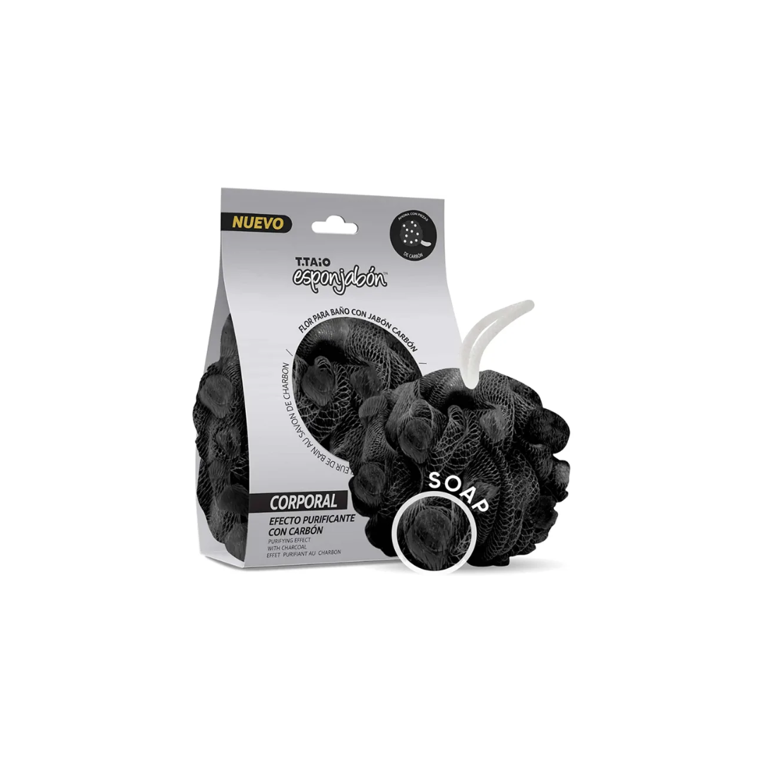ESPONJABON  BORLA DE BAÑO - CARBON ACTIVADO