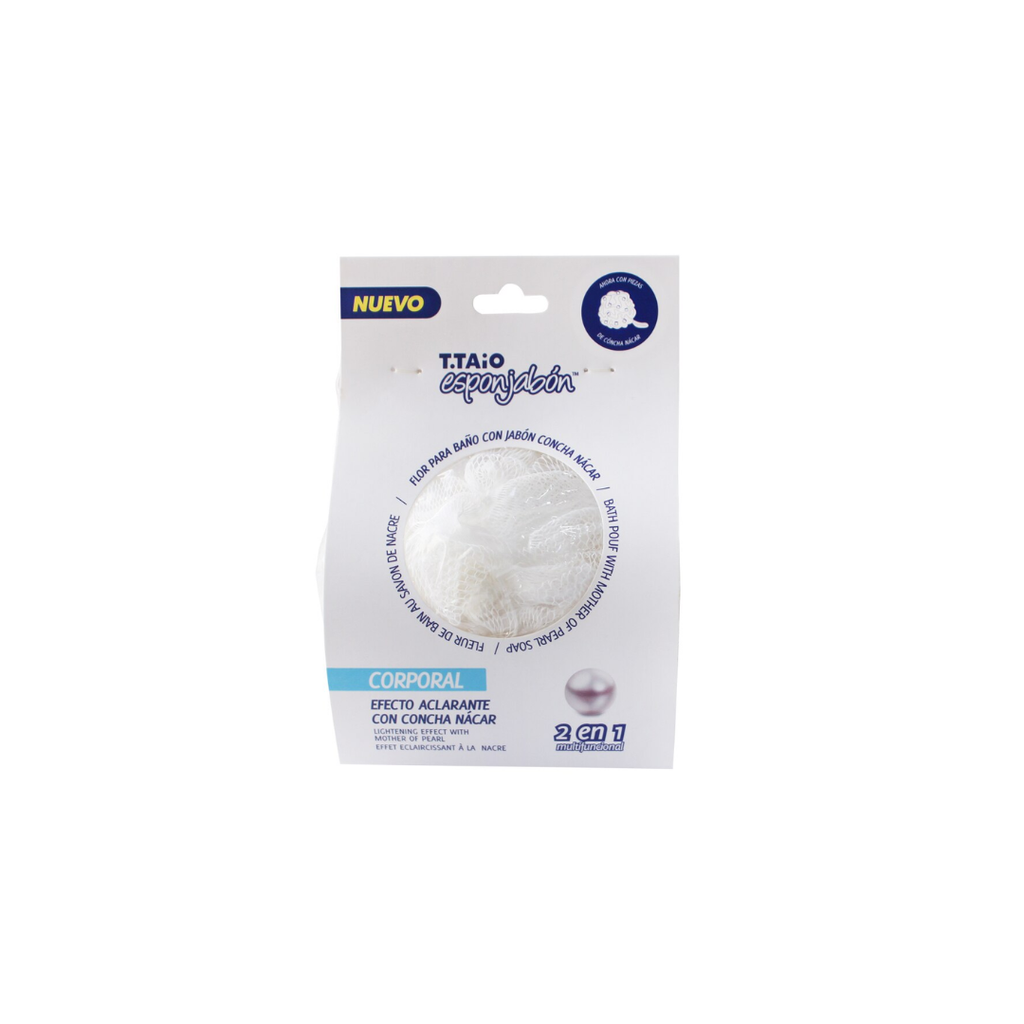 ESPONJABON BORLA DE BAÑO - CONCHA NACAR