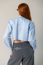 BH CAMISA POPELINA CROPPED 8537.