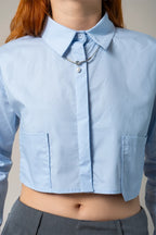 BH CAMISA POPELINA CROPPED 8537.