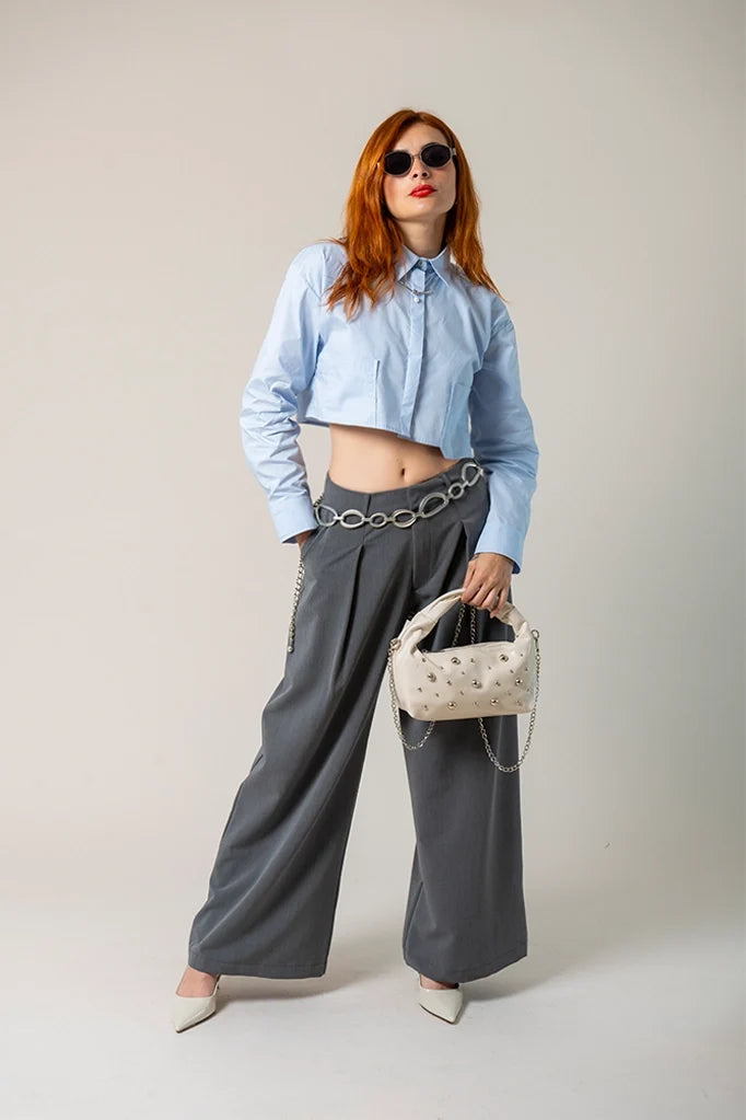 BH CAMISA POPELINA CROPPED 8537.