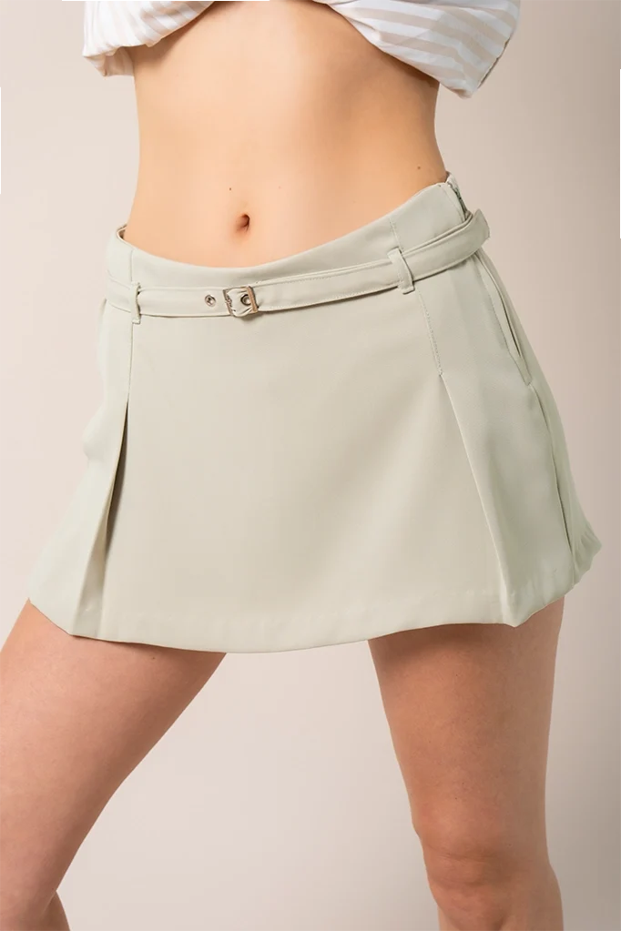 FALDA SHORT CINTURON B-C 8161 - Kliquea