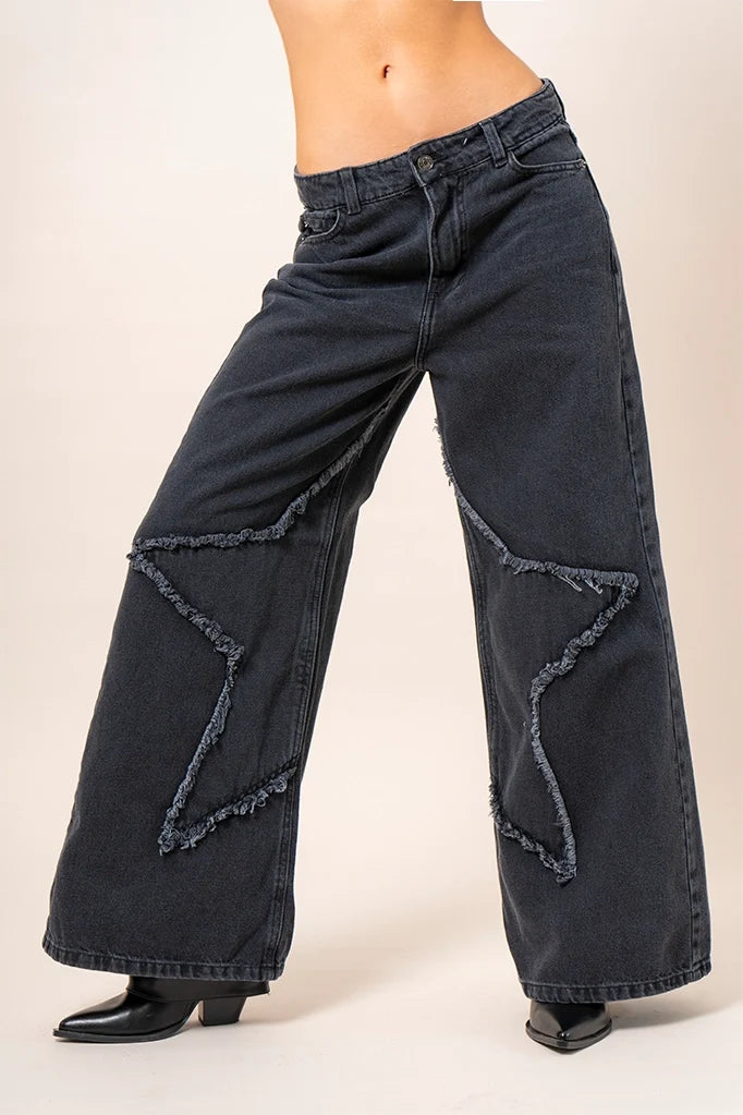 JEANS BAGGY DESFLECADO R-M 7569 - Kliquea