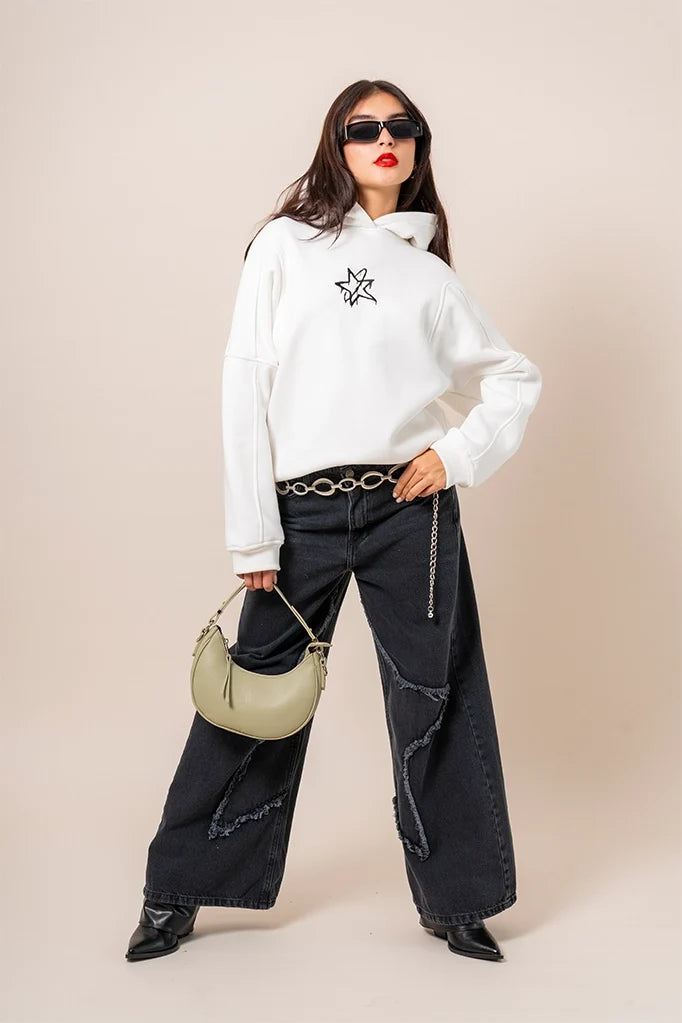 JEANS BAGGY DESFLECADO R-M 7569 - Kliquea