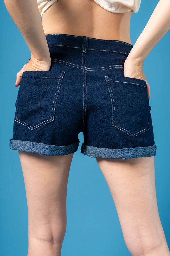 SHORT DENIM COMFORT T-C 6672.