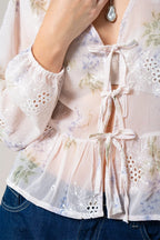 BLUSA FLUIDA BORDADA G-C 8215.