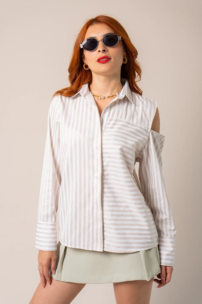 CAMISA HOMBROS DESCUBIERTOS 7803.