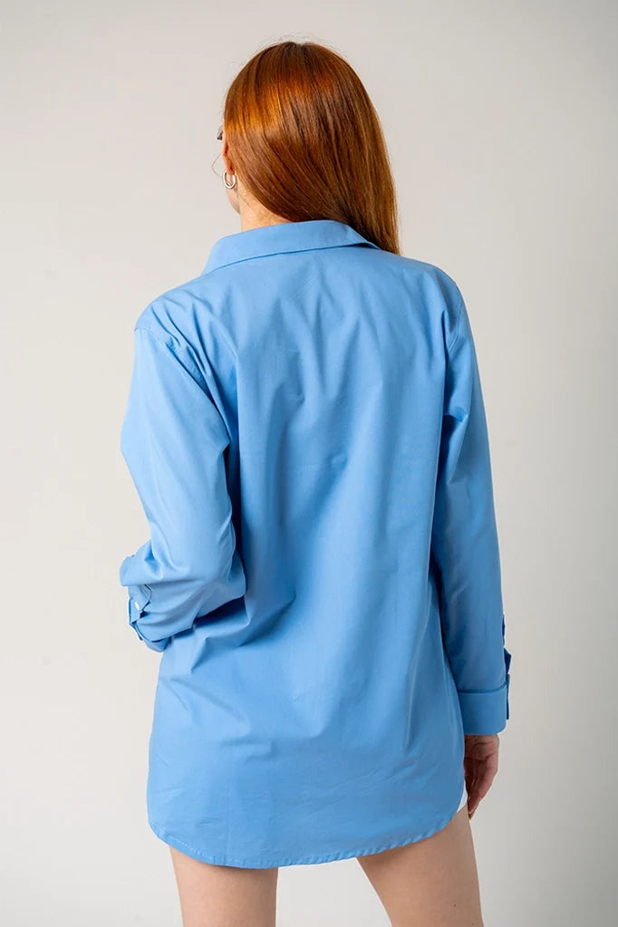 CAMISA OVERSIZE B-C 7906 - Kliquea