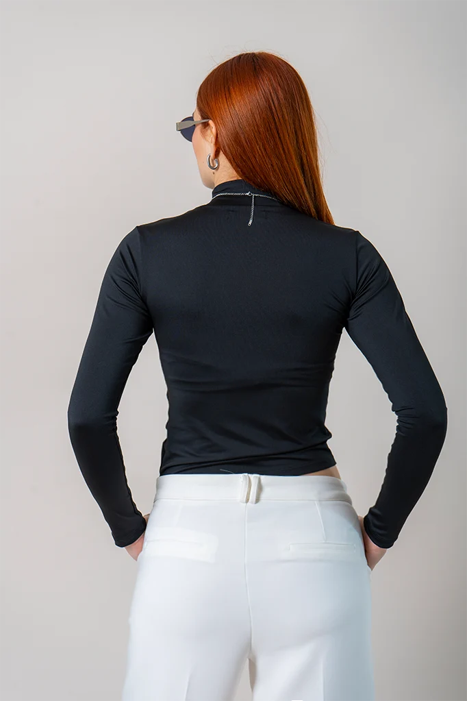 BH TOP CUELLO ALTO MANGA LARGA 7453 - Kliquea