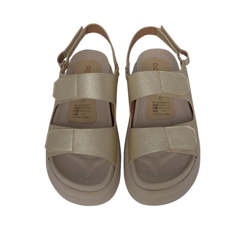 Sandalias Oriana Dorado